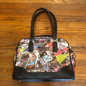 Sydney Live graphic fashionista handbag